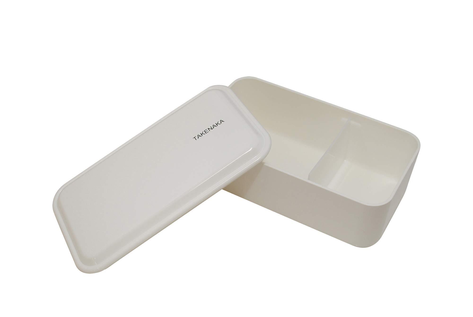 Eco-Friendly Japanese Bento Lunch Box - Microwave & Dishwasher Safe Snack Container Made from Recycled Plastic Bottles (Coconut White) | Perfect for Office, School, Picnics & Meal Prep