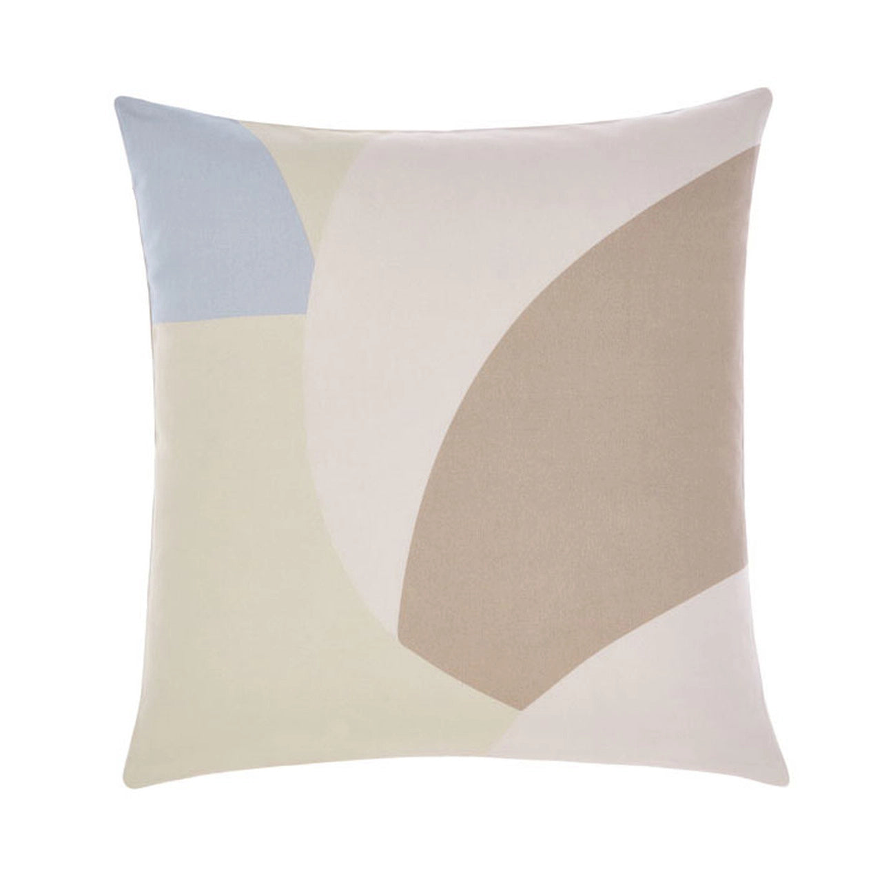 Linen House Eisha Sky Cushion 45x45cm - Soft Decorative Throw Pillow for Sofa, Bed & Home Decor - Breathable Linen Cover with Stylish Sky Blue Design