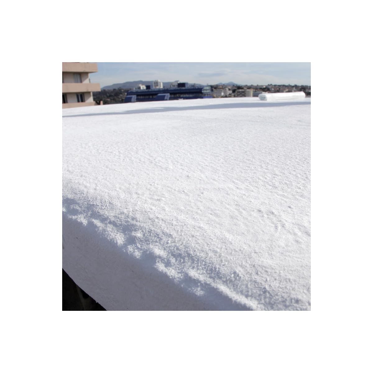 ARCATHAN Colored Polyurethane Roof Waterproofing Resin - 15 kg White - ARCANE INDUSTRIES | Durable Waterproof Coating for Flat Roofs, Terraces & Concrete Surfaces