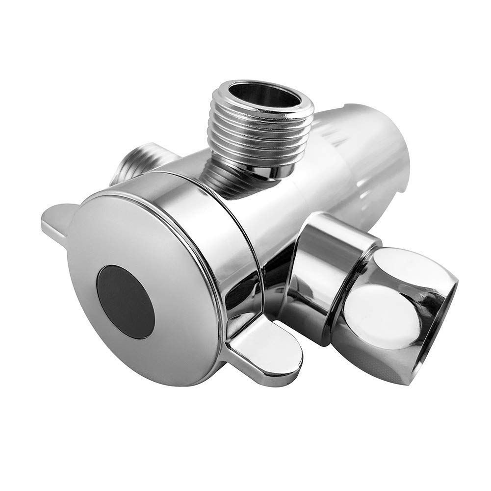 QWORK 3-Way Shower Diverter Valve 1/2