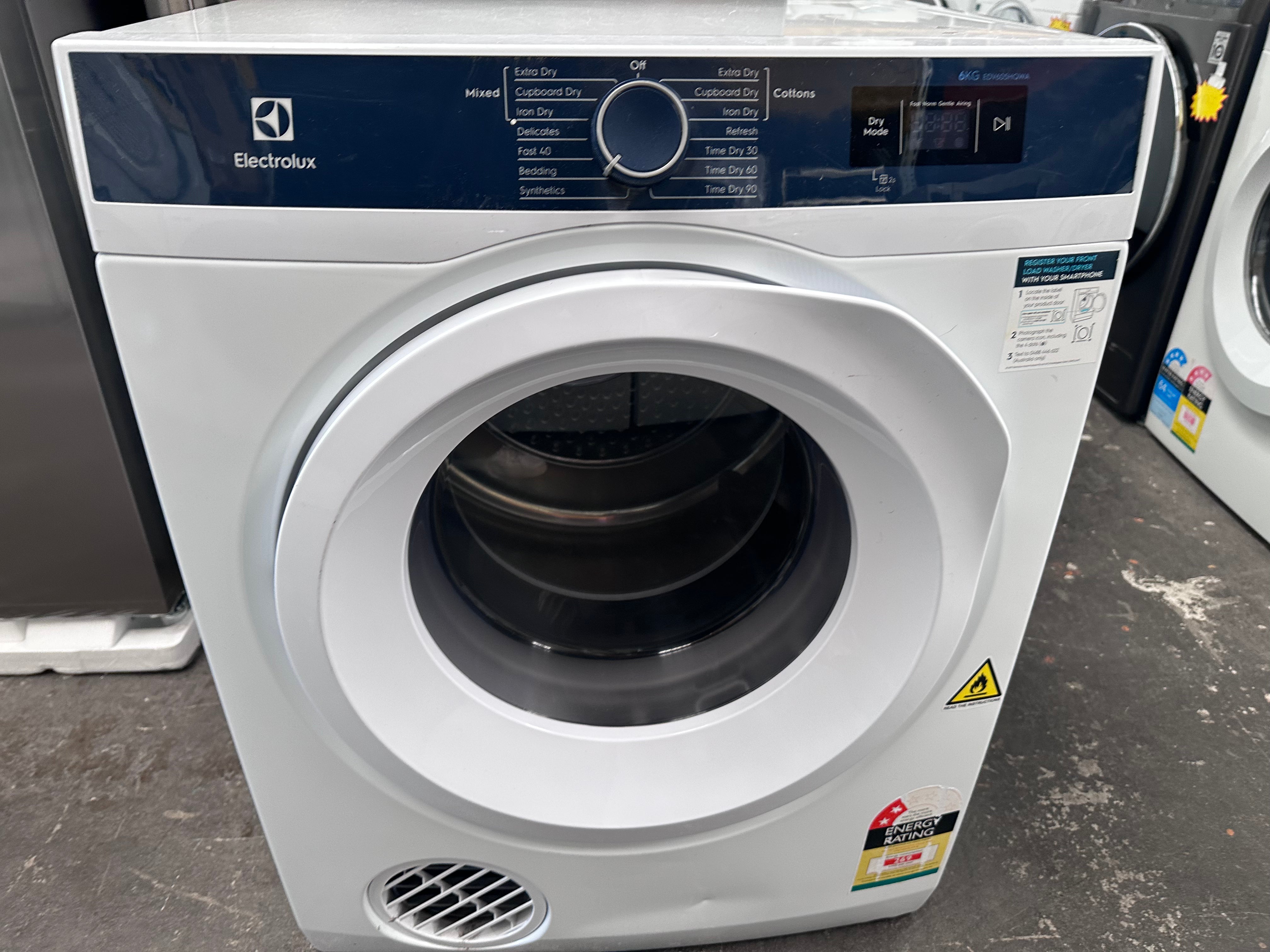 Electrolux 6kg Vented Dryer - Energy Efficient, Refurbished | Perfect for Small Apartments & Laundry Rooms