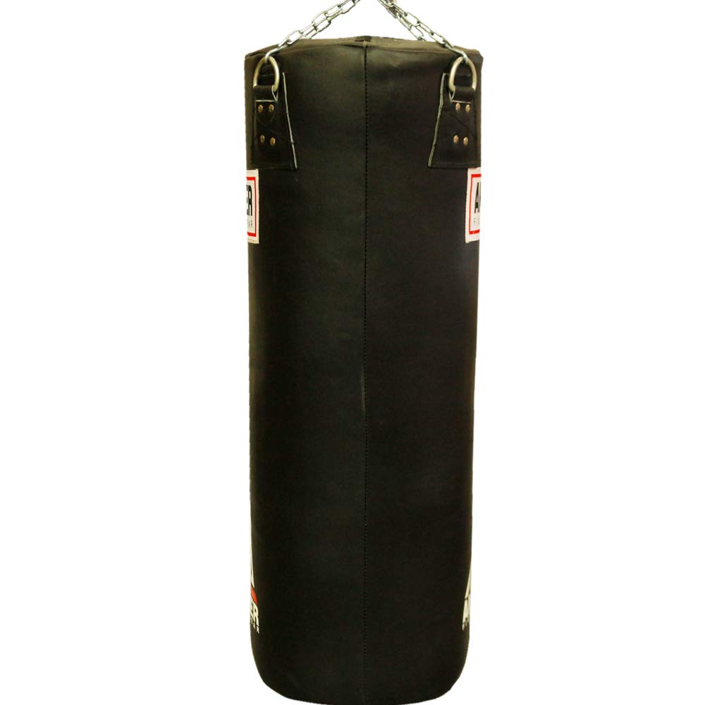 Premium 70lb Unfilled Leather Heavy Punching Bag for Boxing, MMA, Muay Thai, Kickboxing & Fitness Training - Perfect for Home Gyms, Martial Arts Studios & Combat Sports Workouts