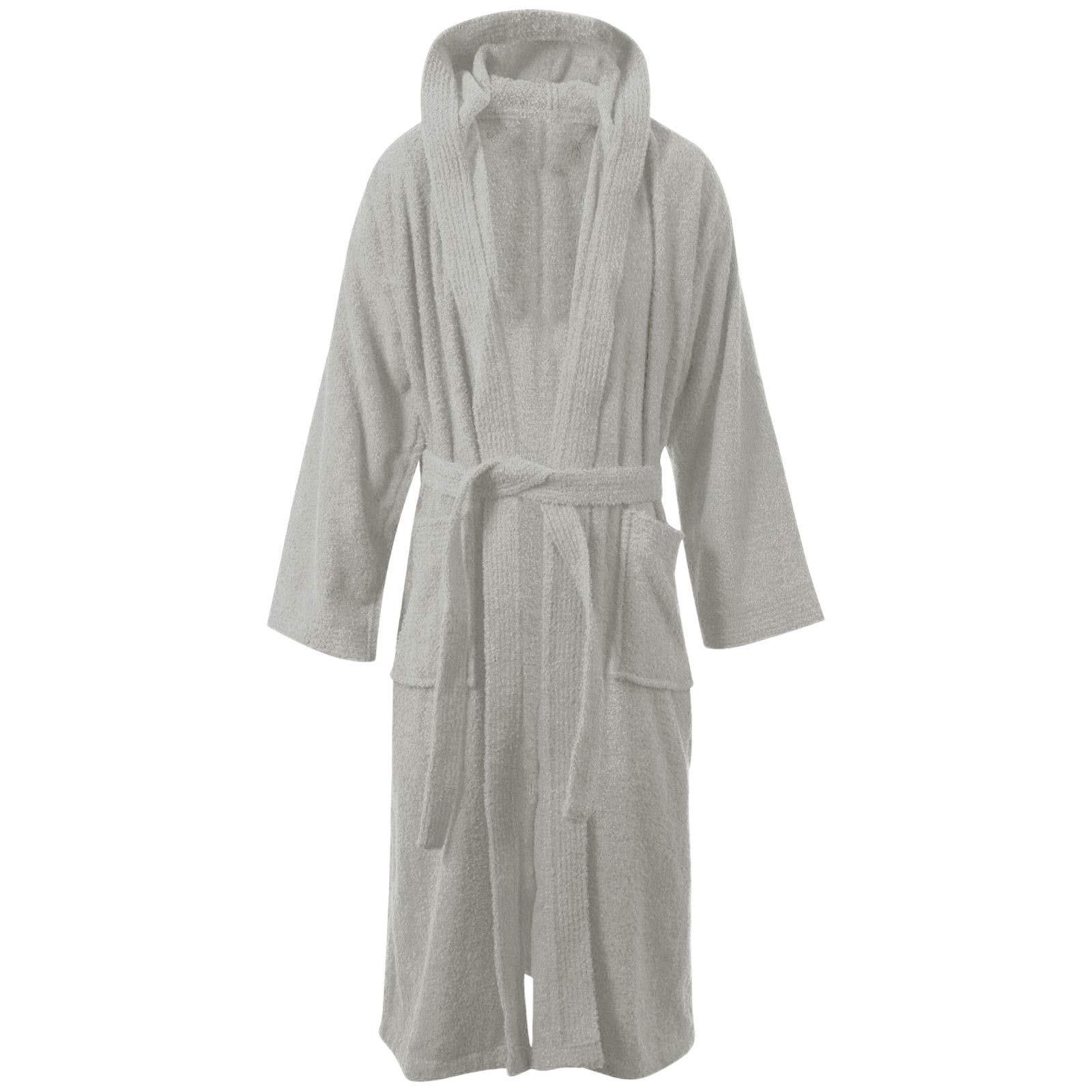 Luxury Unisex Egyptian Cotton Bath Robe - Super Soft Terry Towel Robe for Men & Women - Cozy Dressing Gown, Housecoat & Nightwear for Spa, Bathroom & Home Relaxation