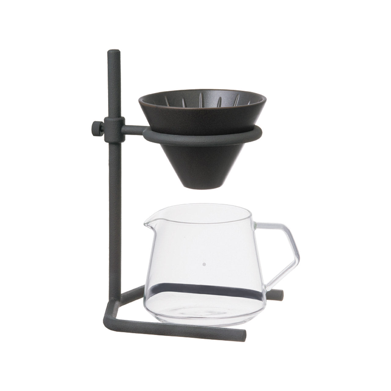 Premium SCS Pourover Coffee Stand Set - Handcrafted Dripper & Carafe for Pour Over Brewing - Perfect for Home Baristas & Coffee Enthusiasts - Ideal for Morning Rituals & Specialty Coffee Preparation