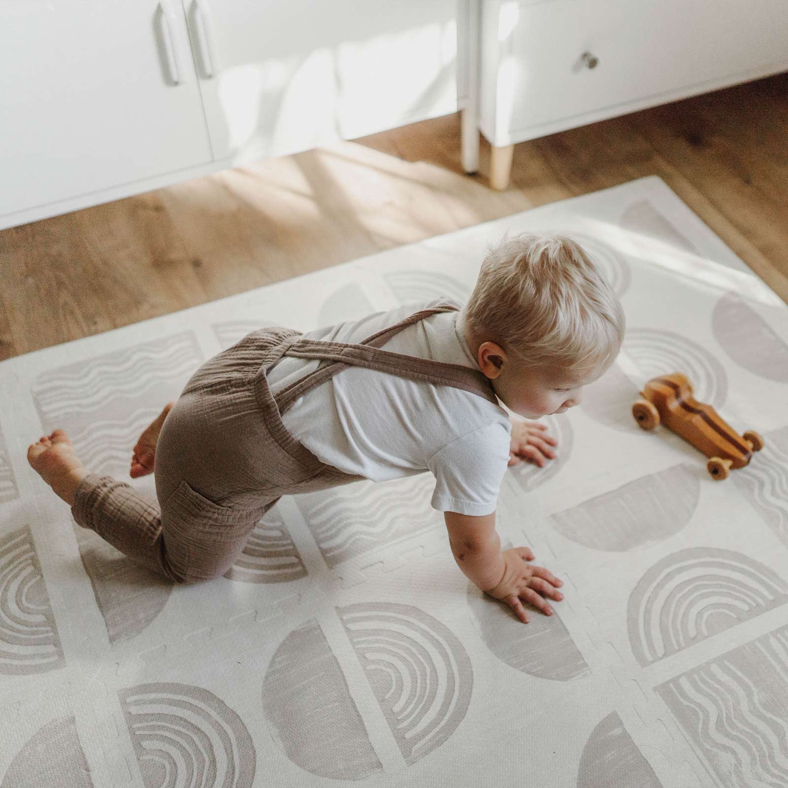 Little Nomad Play Mat | Non-Toxic Baby Play Mat for Crawling & Tummy Time | Soft & Safe Floor Mat for Nursery, Playroom & Daycare | Perfect for Infants & Toddlers