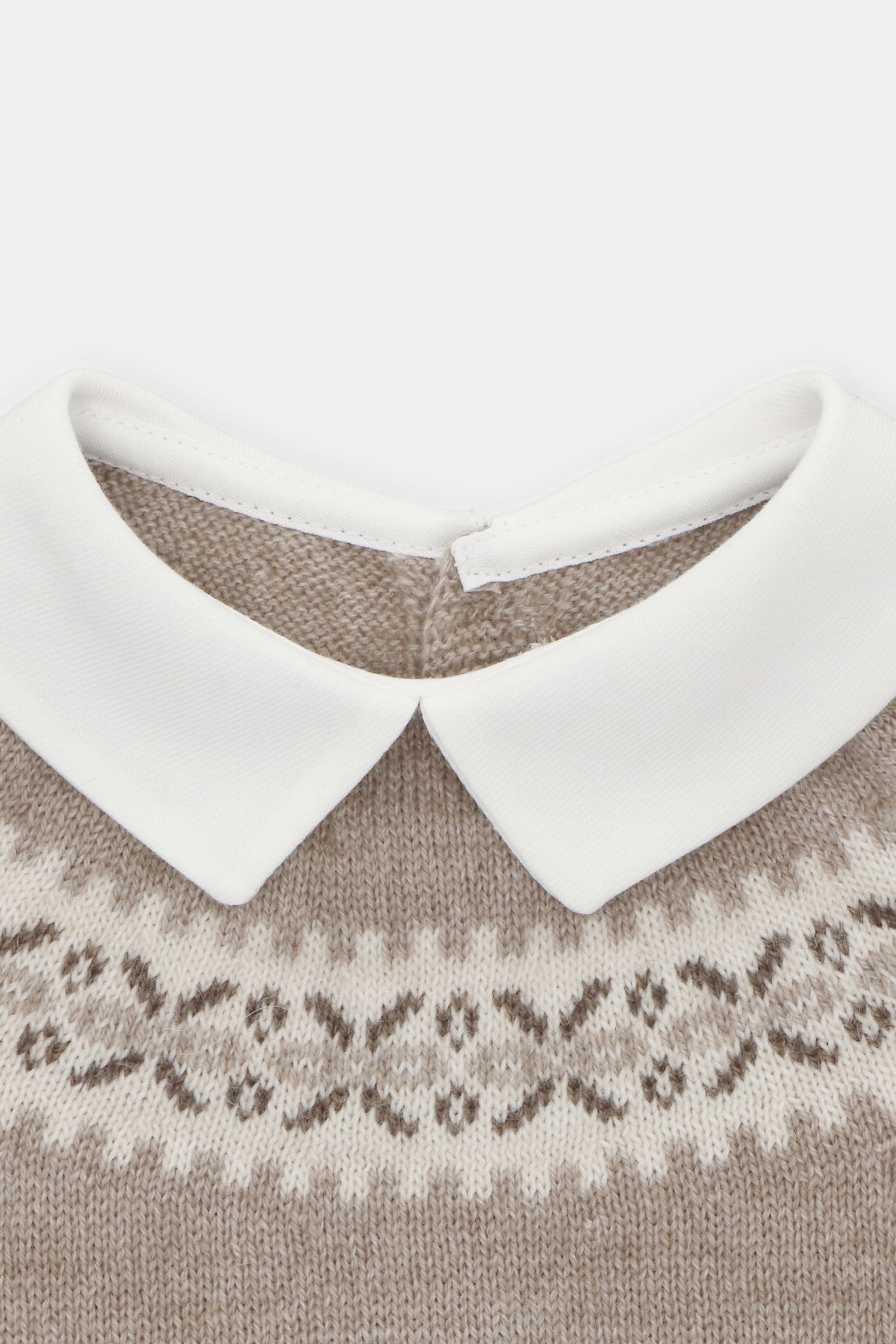 Hudson Beige Knit Sweater & Tartan Plaid Pajama Pants Set - Cozy Winter Loungewear for Women, Perfect for Home Relaxation and Casual Outings