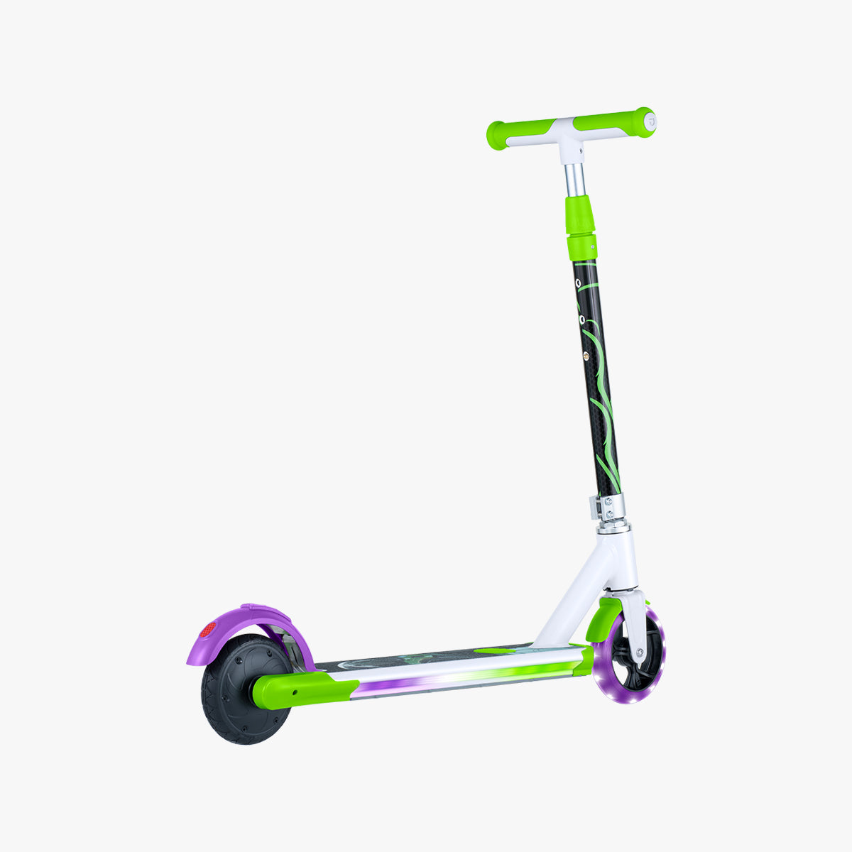 Disney Buzz Lightyear Kids' Electric Scooter - 3 Wheel LED Light Up Scooter for Boys & Girls Ages 5-12 | Perfect for Outdoor Play, Commuting to School & Neighborhood Adventures
