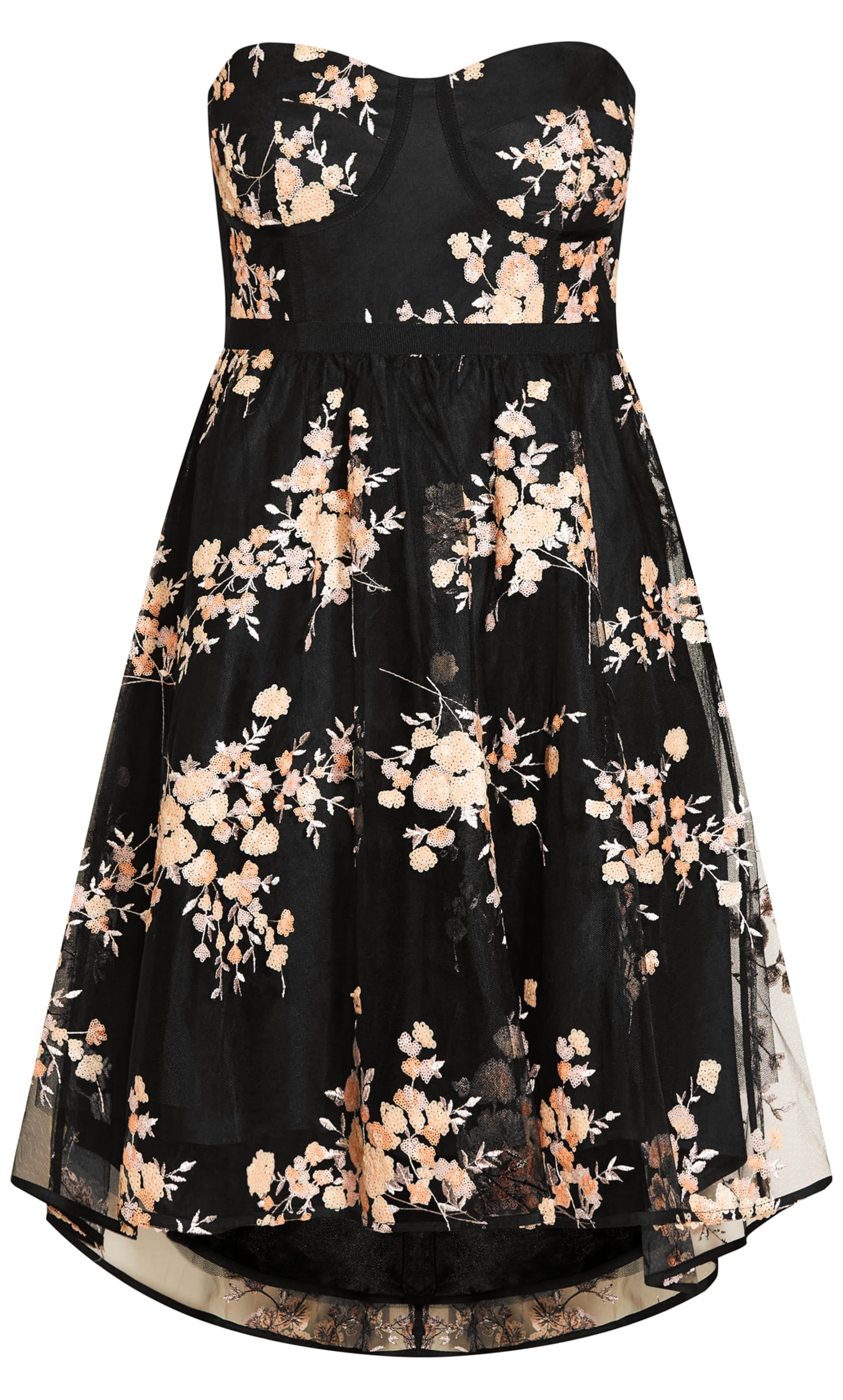 Plus Size Women's Ambrosia Dress - Flattering & Comfortable Maxi Dress for Casual, Beach & Special Occasions