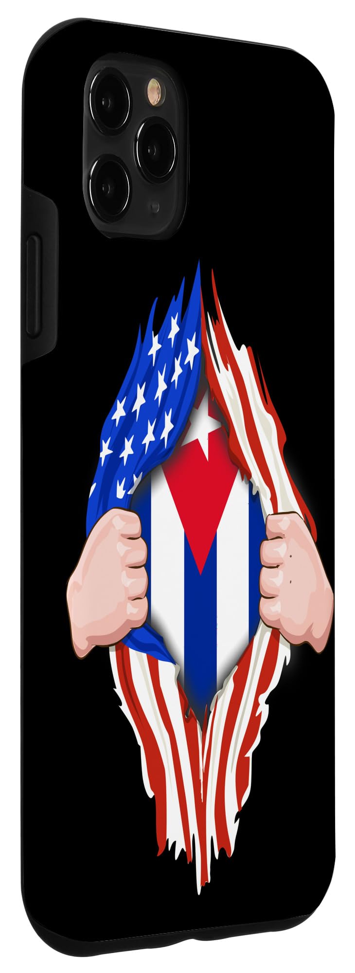 iPhone 11 Pro Max Case - Cuban Flag Design with 