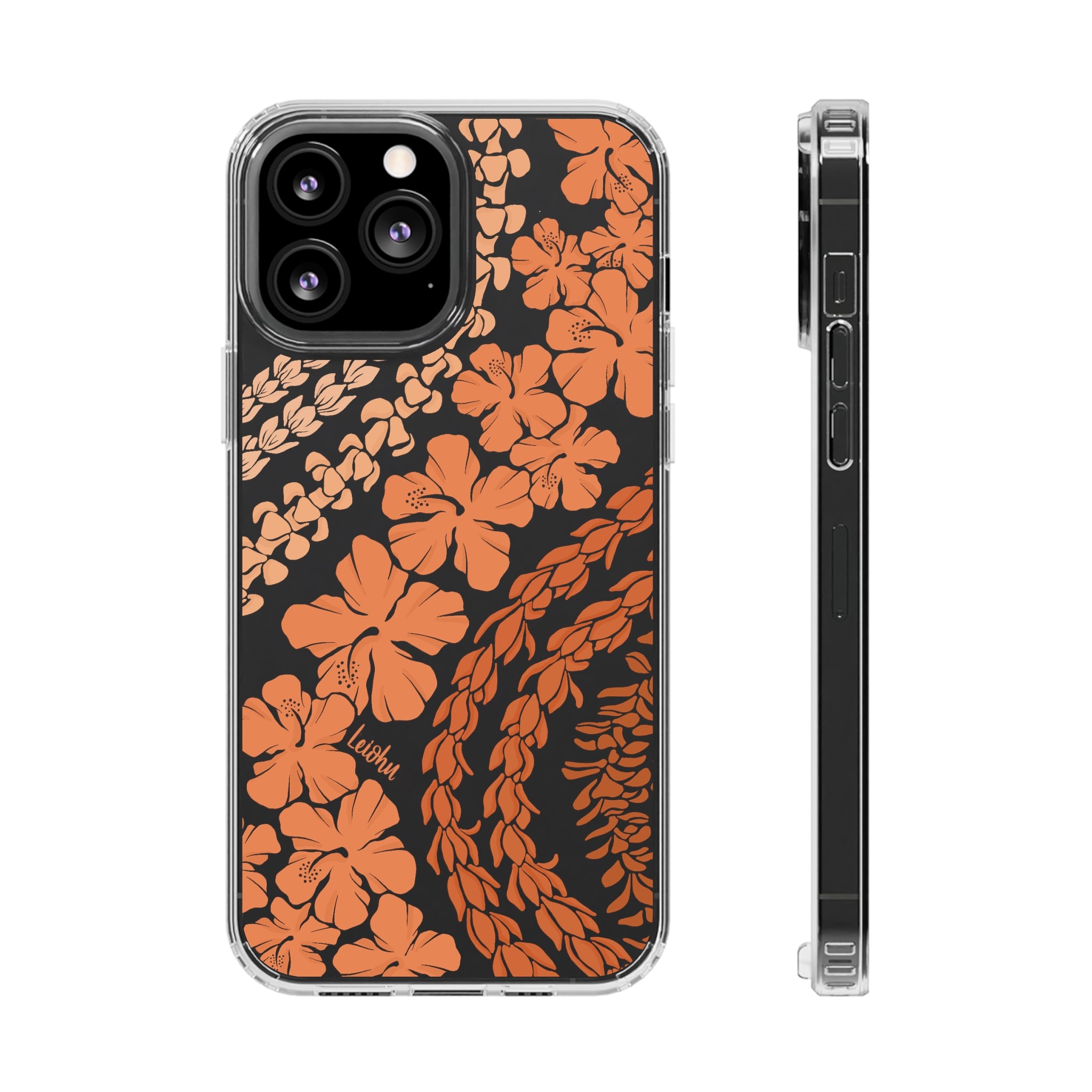 Groovy Lei Warm Clear Phone Case - Soft & Durable Protective Cover for iPhone & Android - Perfect for Winter, Outdoor Activities & Everyday Use