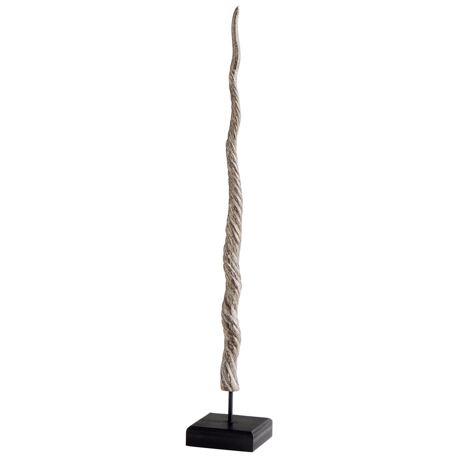 Cyan Design 10136 Addax Sculpture - Grey Wash Small African Antelope Statue for Home Decor, Office Desk, or Gift