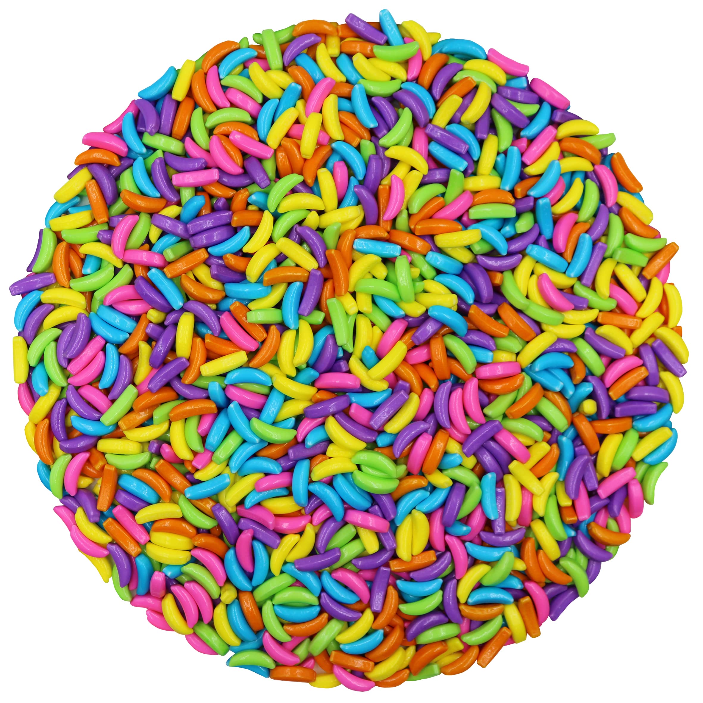 FirstChoiceCandy Silly Banana Heads Classic Hard Candy - Assorted Rainbow Flavors - 5 Pound Bulk Candy for Parties, Halloween, Christmas & Office Treats