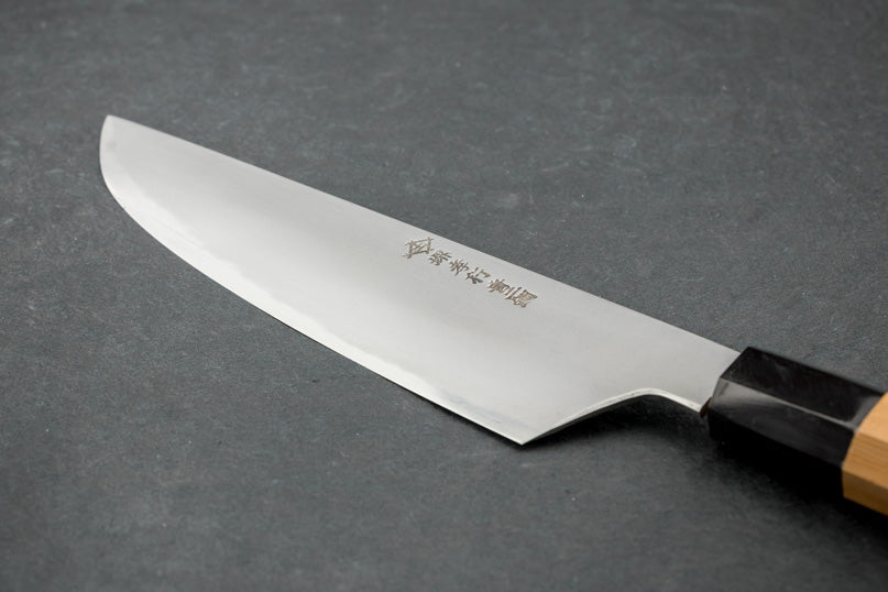 Premium Sakai Takayuki Homura Kogetsu Gyuto 210mm Japanese Chef Knife - Handcrafted by Master Itsuo Doi for Professional Chefs & Home Cooking, Perfect for Slicing, Dicing & Meat Cutting