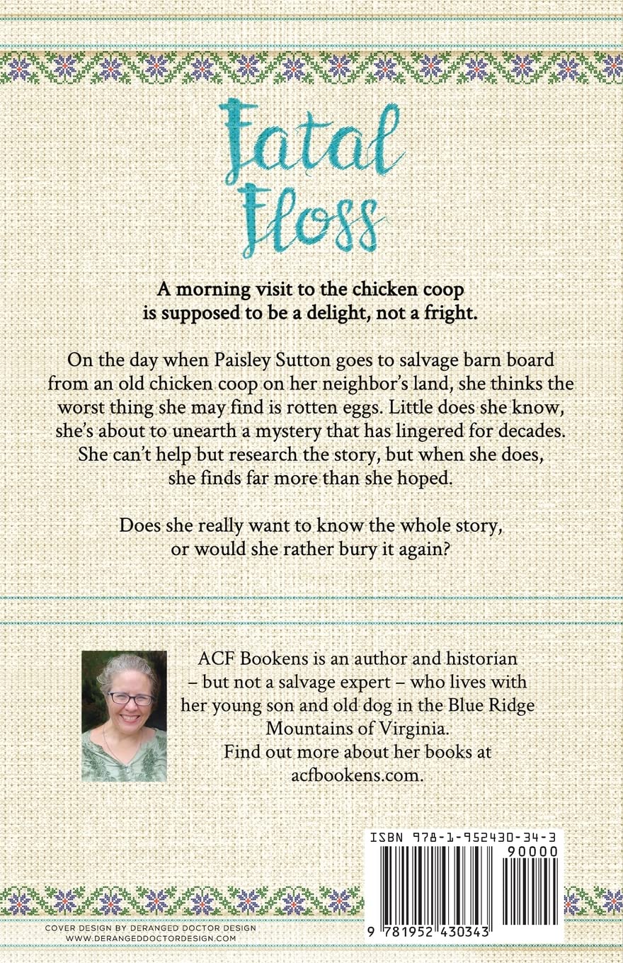 Fatal Floss (Stitches in Crime) - Mystery Novel for Crime Thriller Fans - Perfect for Book Clubs & Crime Fiction Enthusiasts