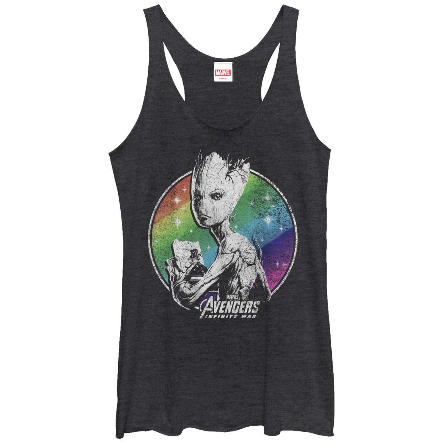 Marvel Women's Racerback Tank Top for Gym & Summer