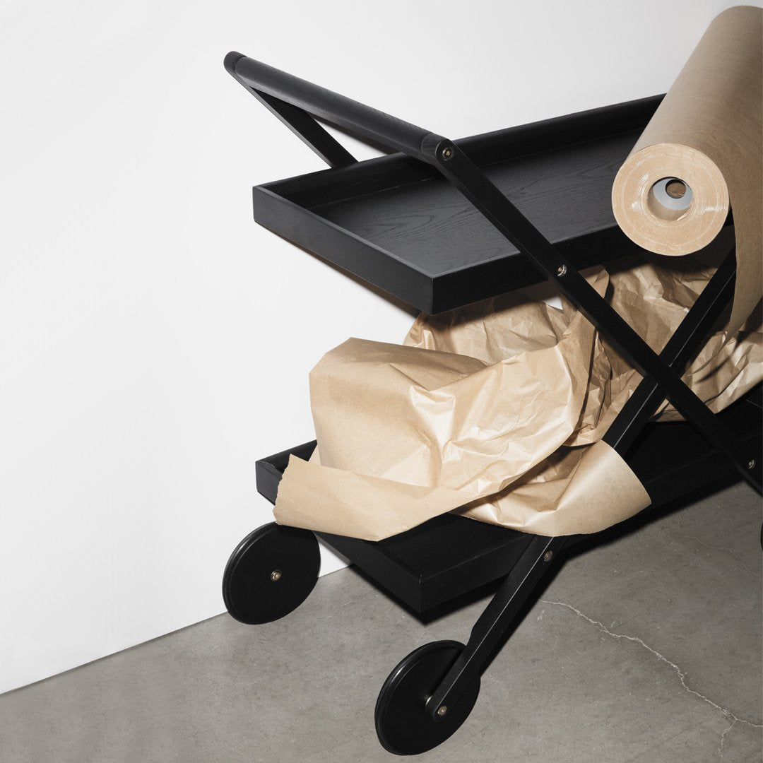 Gunilla Allard Exit Trolley - Stylish Rolling Cart by Design House Stockholm | Perfect for Home, Office & Retail Storage