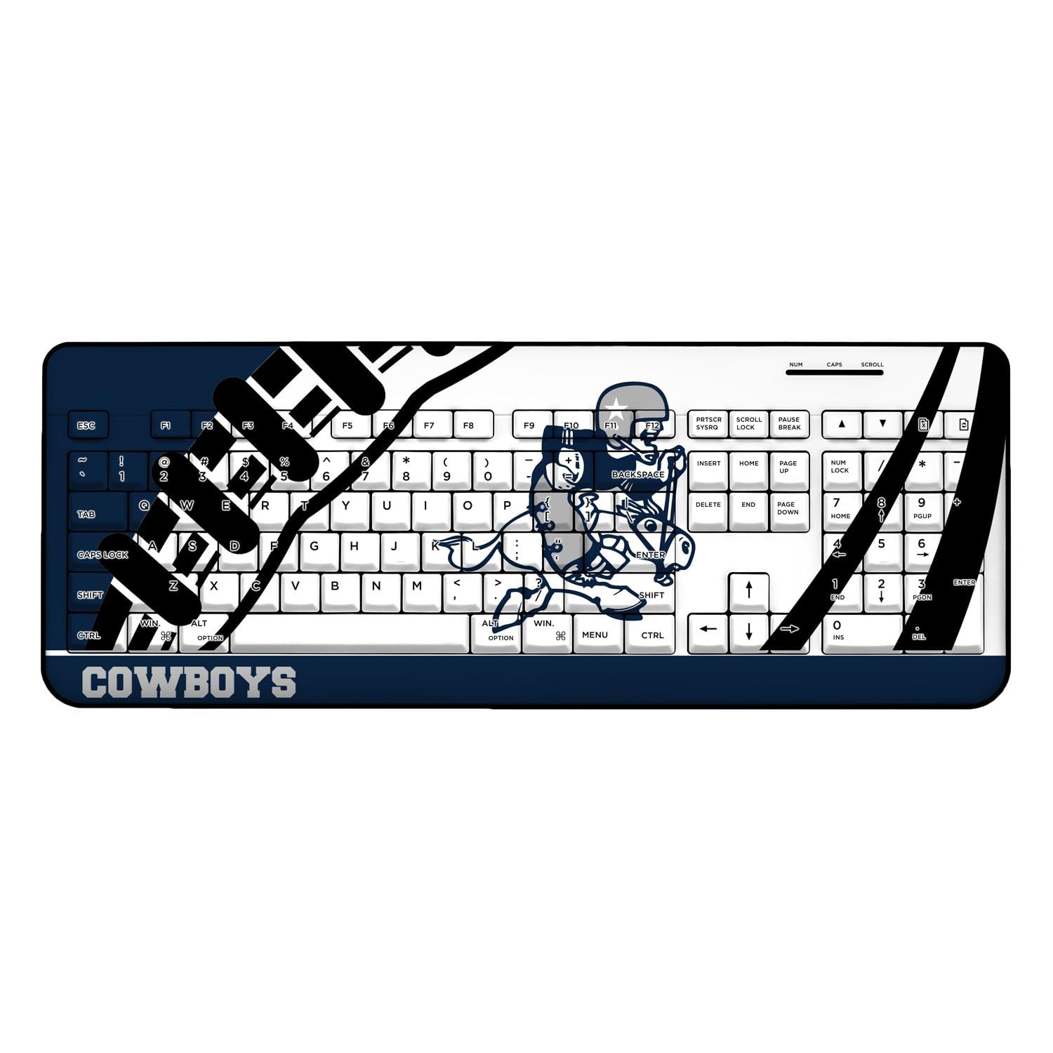 NFL Wireless Keyboard - Gaming & Office Use