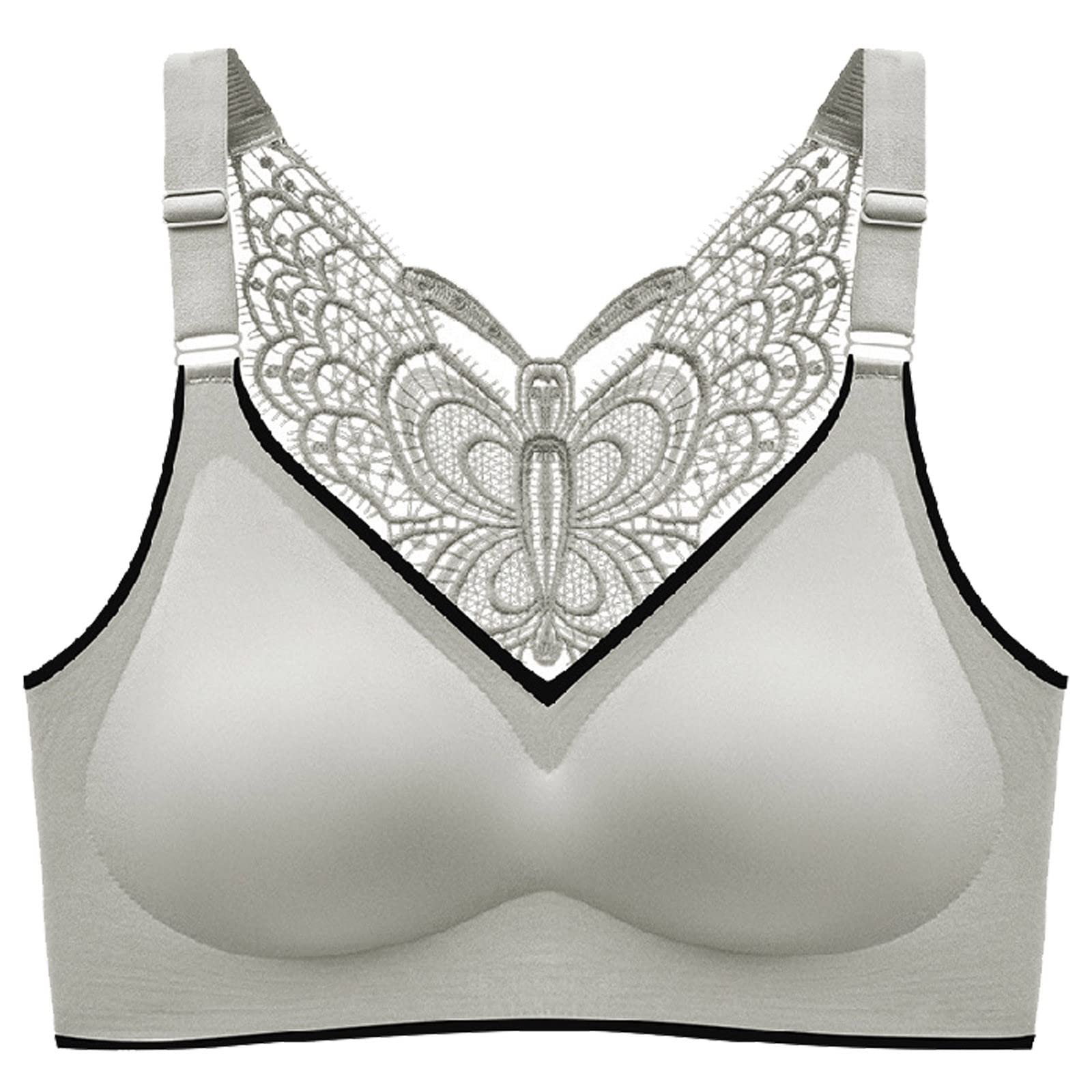 Women's Tank Tops 3-Pack - Sexy Butterfly Back Lingerie Top, Wire-Free Sports Bra & Comfortable Base Vest - Perfect for Yoga, Gym Workouts and Everyday Wear