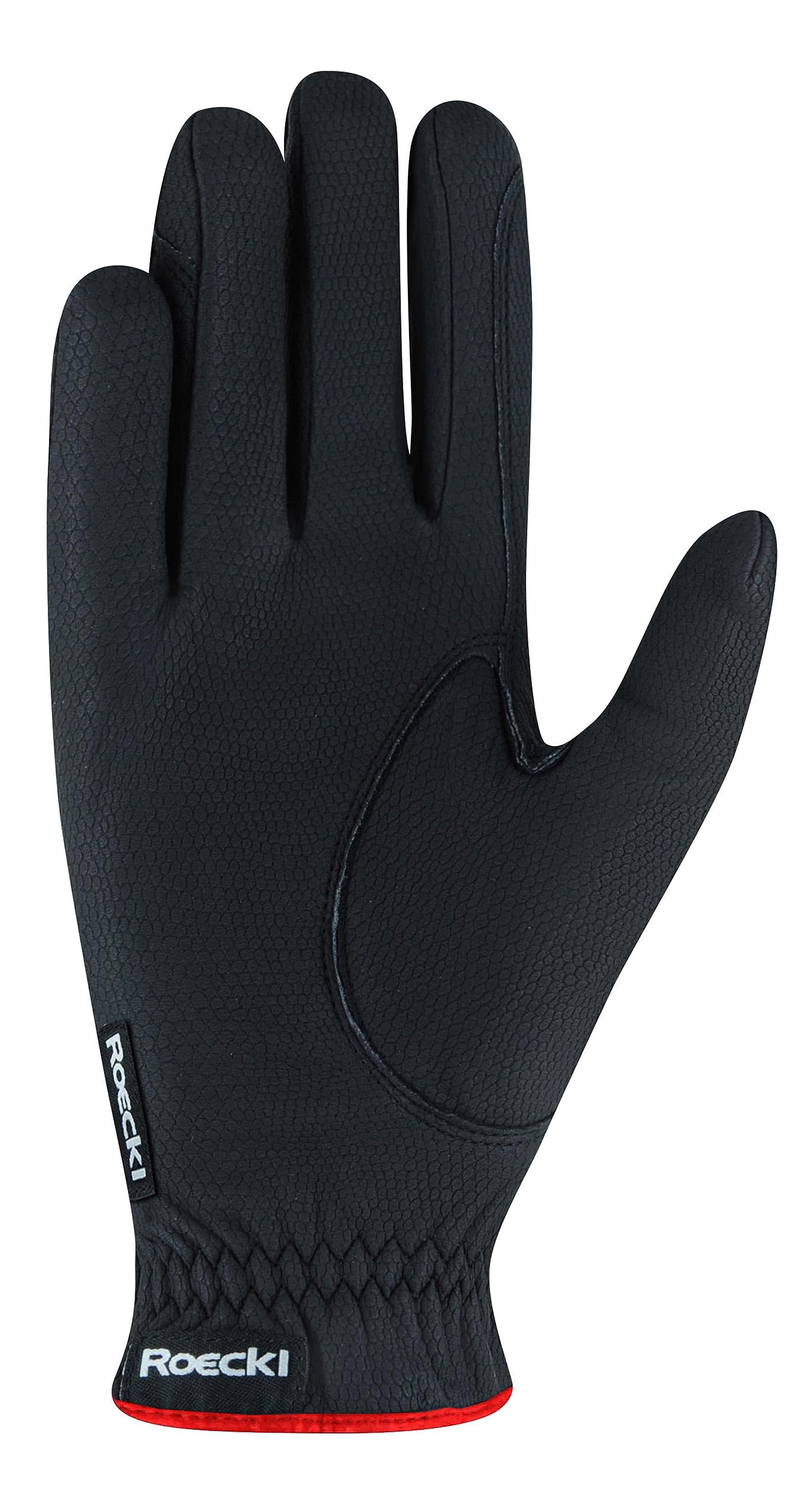 Lona Women's Winter Gloves - Soft Warm Touchscreen Gloves for Ladies, Black/Red, Size 7 - Perfect for Outdoor Activities, Driving, and Cold Weather Protection