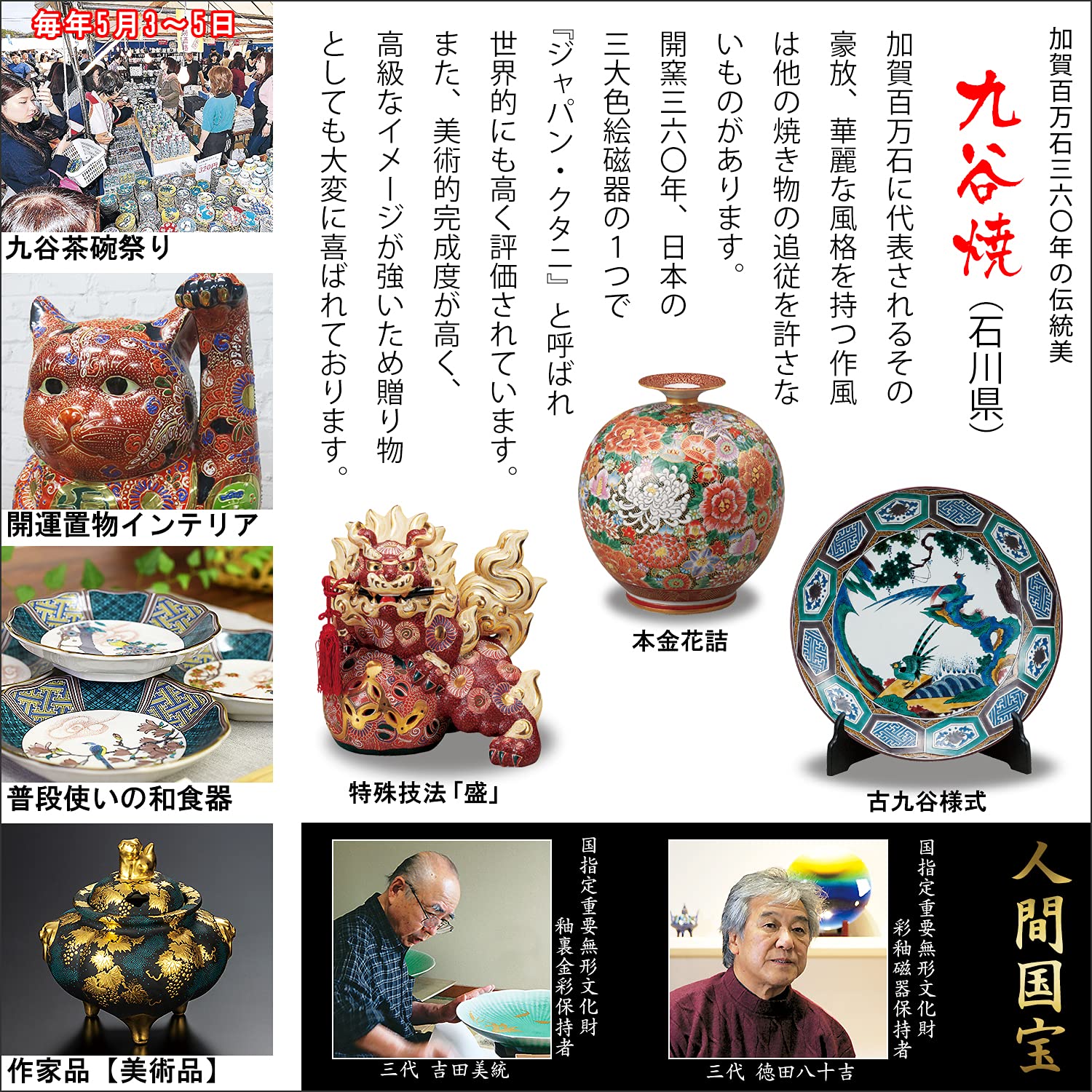 Authentic Japanese Maneki Neko Lucky Cat - Right Hand Ceramic Figurine for Good Fortune & Prosperity | Perfect for Home Decor, Office Desk & Gift Giving