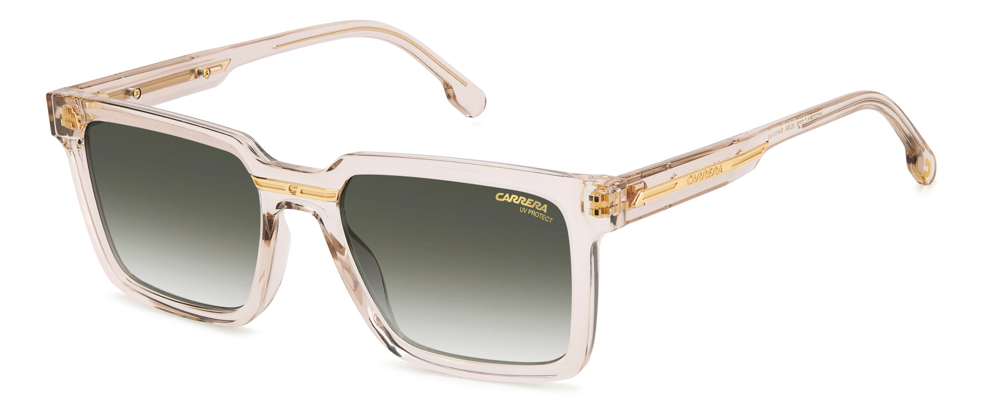 Carrera Victory C 02/S Sunglasses - Polarized UV Protection Sports Shades for Running Cycling Driving - Trendy Aviator Style for Men & Women