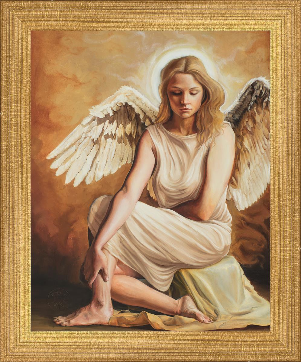 Angel of Redemption - Gothic Home Decor Statue for Halloween & Dark Aesthetic Interior Design | Perfect for Gothic Altars, Witchcraft Supplies, and Dark Academia Themed Rooms