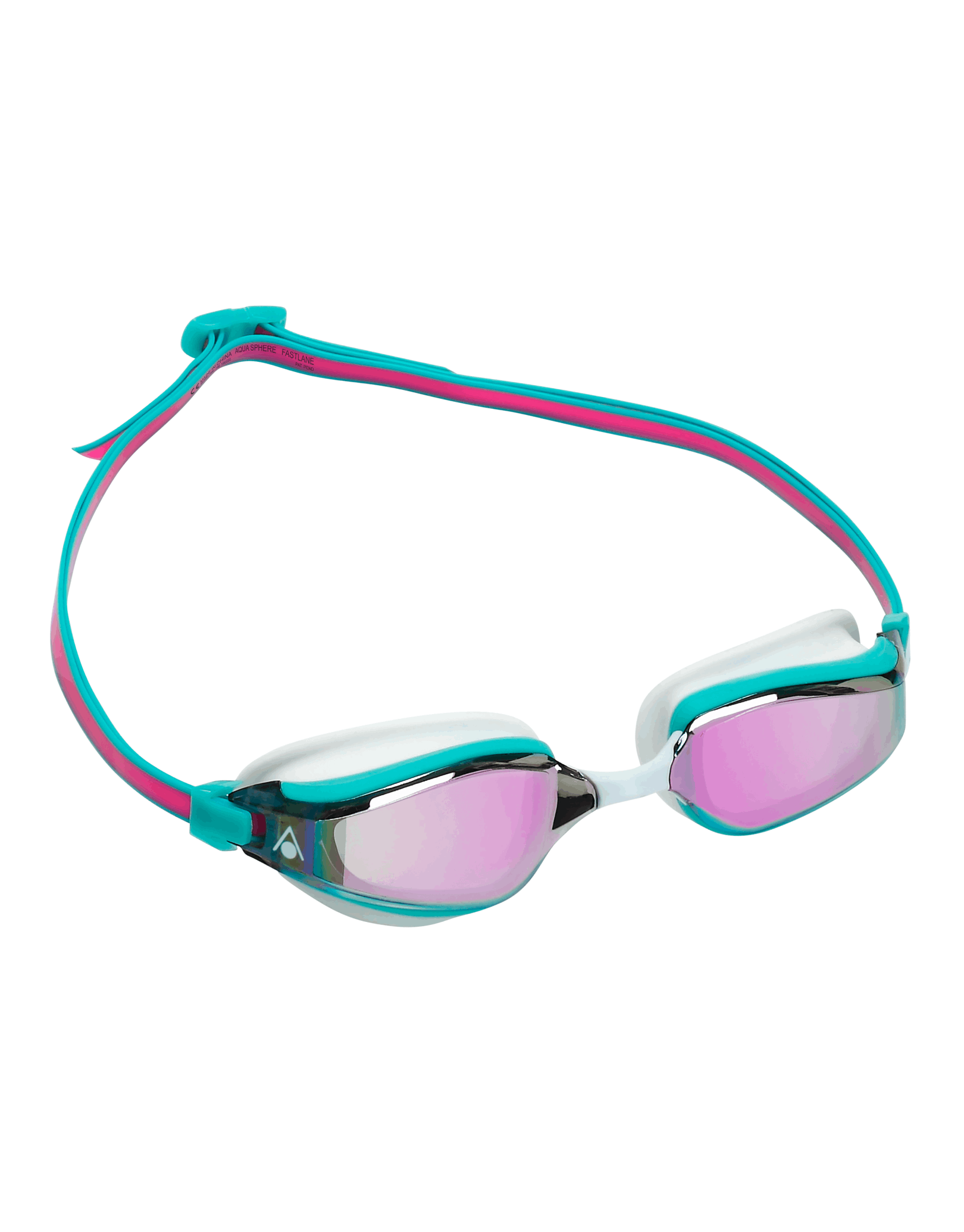 Fastlane Goggles - Premium Titanium Mirrored Lens Sunglasses for Cycling, Running & Outdoor Sports - UV Protection & Anti-Glare