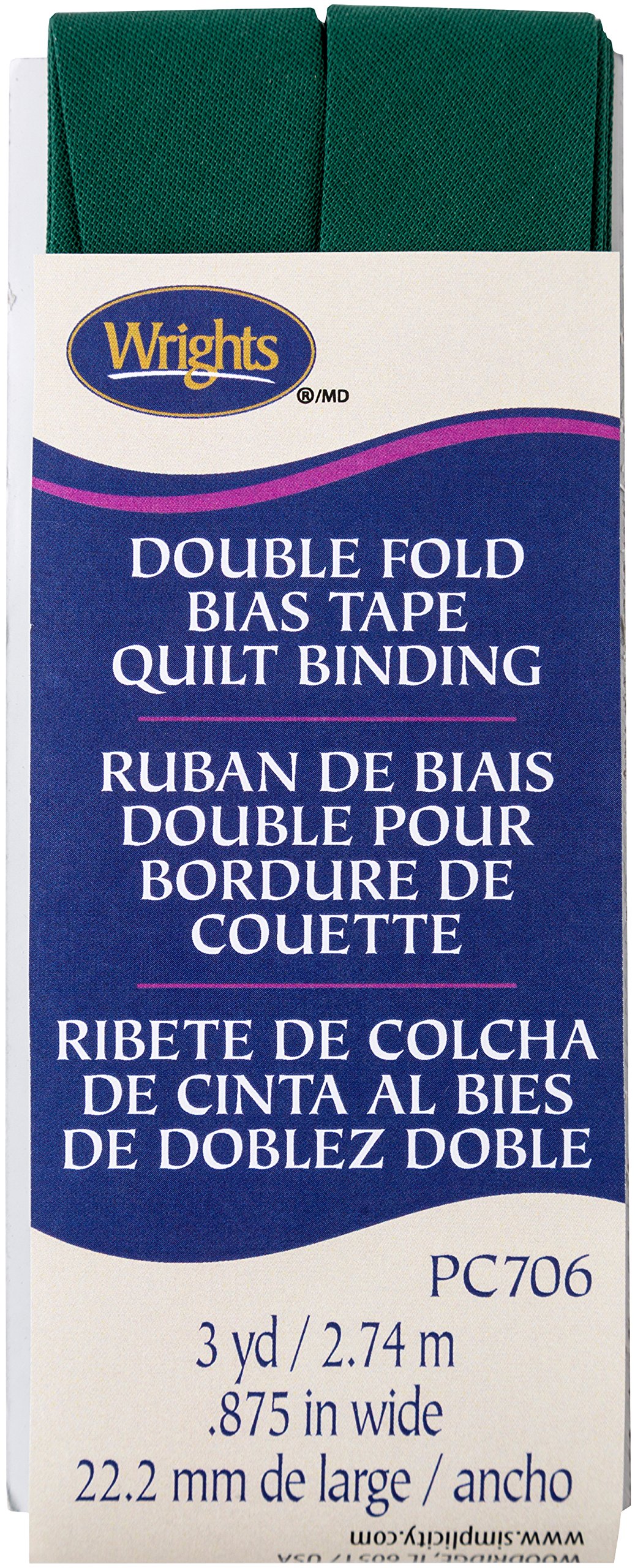 Wrights Hunter Double Fold Quilt Binding 7/8