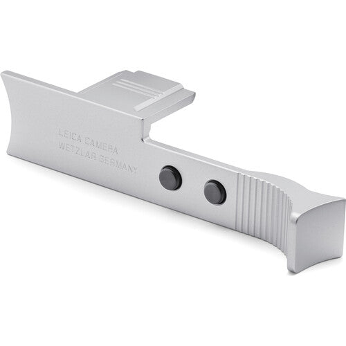 Leica Thumb Support Q3 - Aluminum Silver Grip for Leica Q3 Camera - Enhanced Comfort & Stability for Photography & Videography