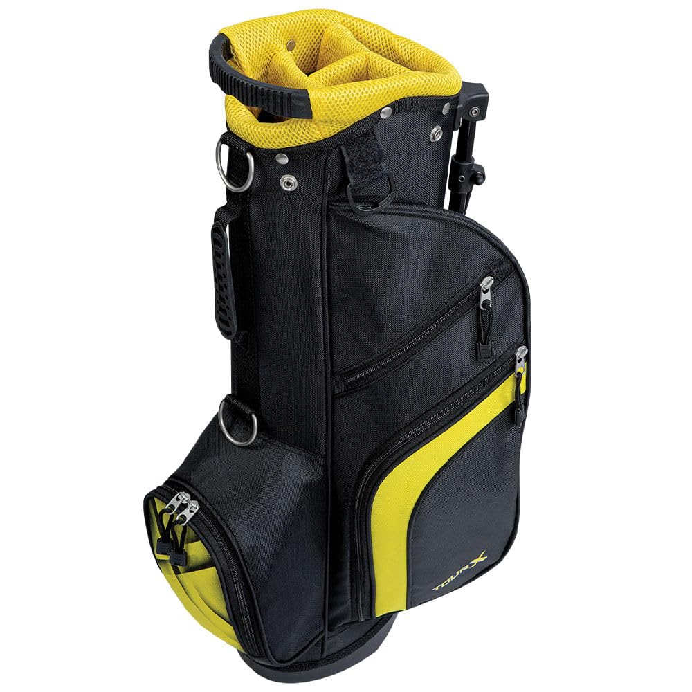 Merchants of Golf Tour X 5-Piece Junior Golf Club Set with Stand Bag - Right Handed for Kids Ages 5-7 | Graphite Shafts | Perfect for Beginners & Junior Golf Tournaments | Ideal Gift for Young Golf Enthusiasts