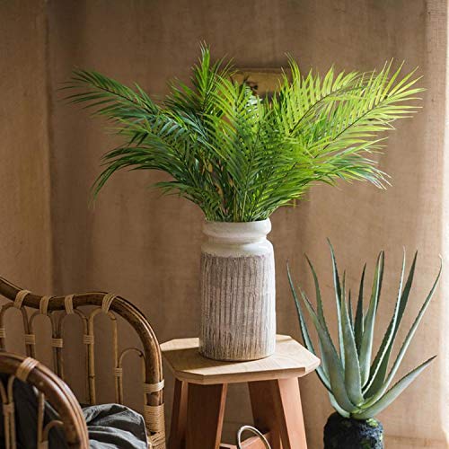 RusticReach Glazed Ceramic Abstract Brown Stripe White Vase - Handmade Home Decor for Living Room, Dining Table & Wedding Centerpiece