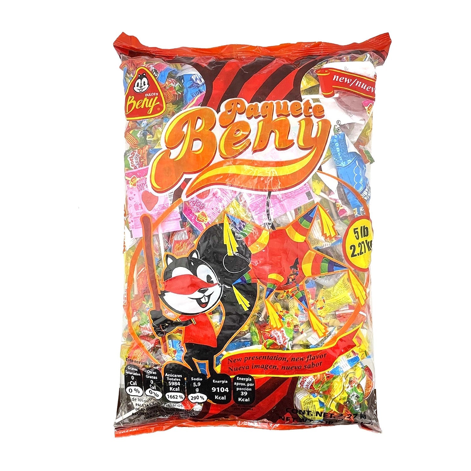 Premium Beny Pinatero Sin Chile Dried Peppers - 5lb Resealable Bag | Perfect for Mexican Cuisine, Soups, Stews, and Seasoning Blends