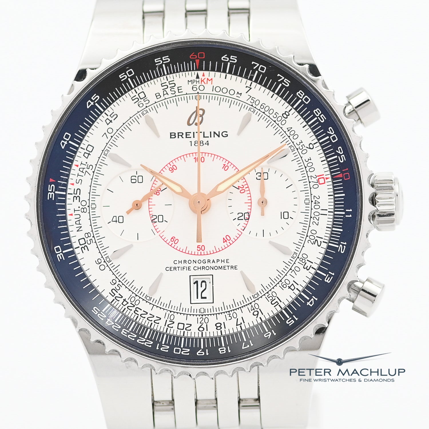 Breitling Montbriliant Legende 46mm Men's Luxury Chronograph Watch - Perfect for Business, Formal Events & Aviation Enthusiasts
