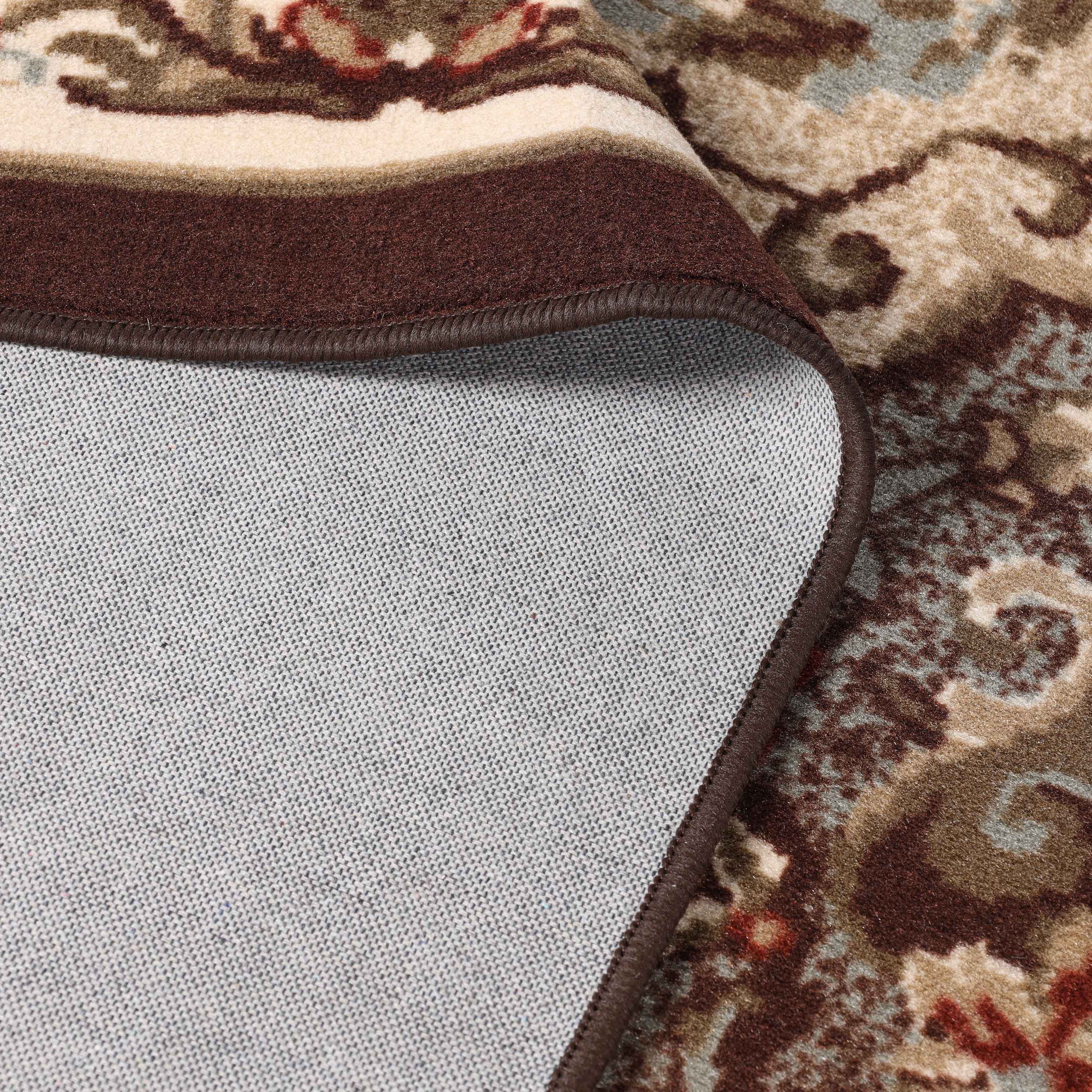Palmyra Traditional Floral Medallion Indoor Area Rug - Non-Slip Living Room Carpet, Bedroom Runner Rug for Home Decor | Perfect for Hallway, Entryway & Cozy Spaces