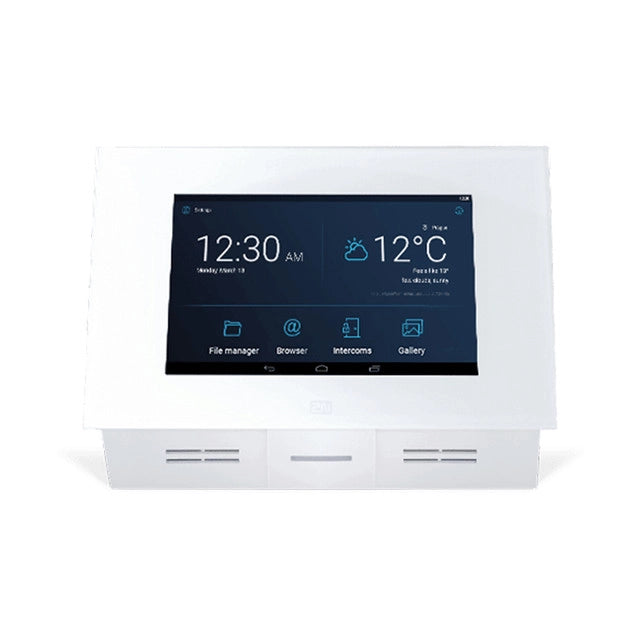 Axis Communications 2N Indoor Touch 2.0 PoE WiFi IP Intercom System (White) - Secure Smart Home & Office Communication Solution