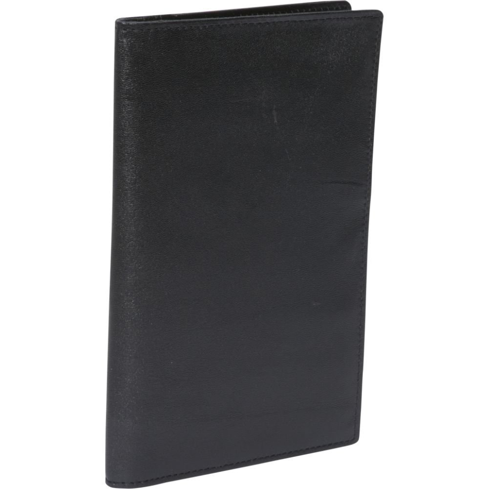 BELLINO RFID Blocking Travel Wallet for Passport & Credit Cards - Slim & Secure Black Leather Organizer for Men & Women - Perfect for Airports, Vacations & Business Trips