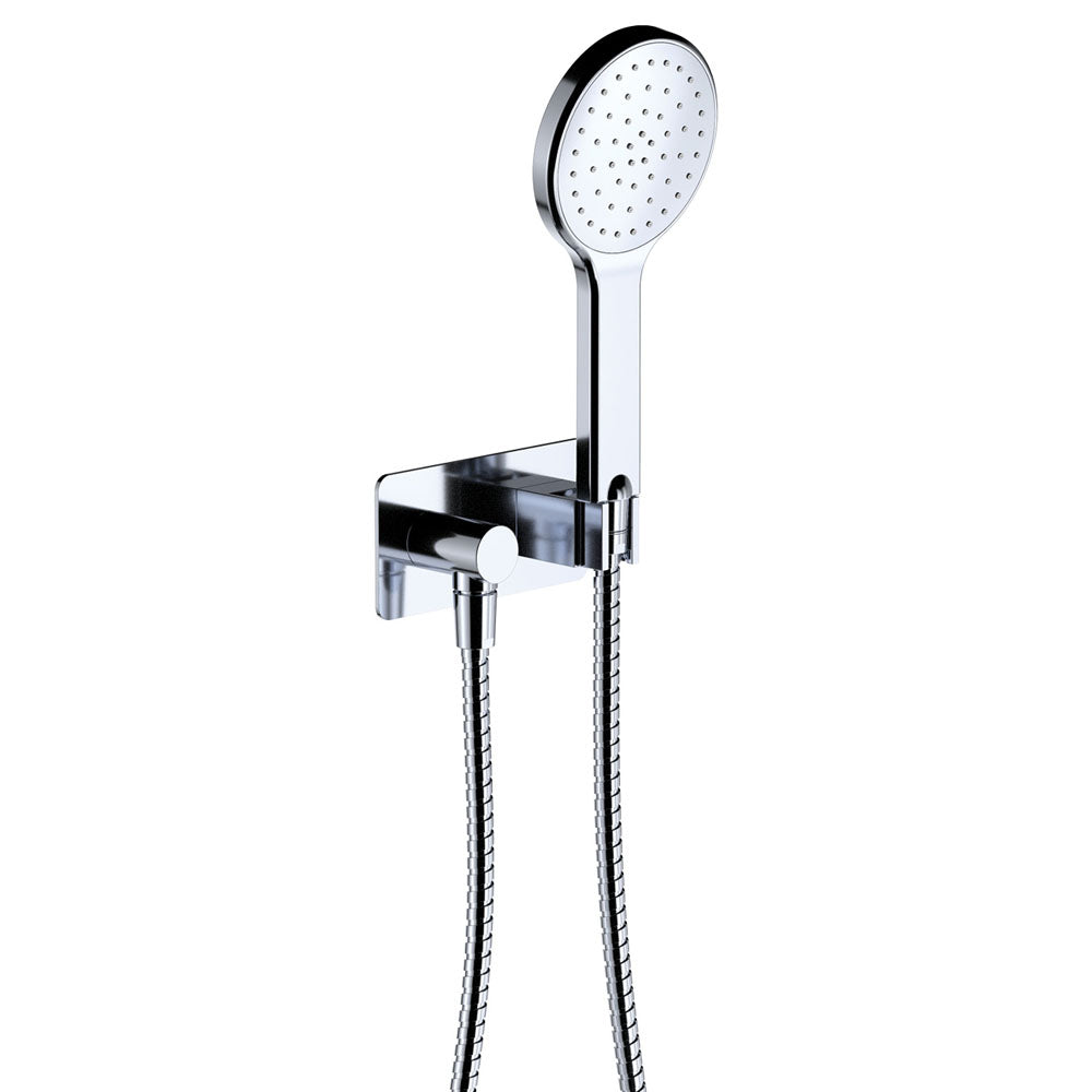 Fienza Kaya Handheld Shower Head with Chrome Finish - High Pressure Shower Head for Bathroom, Spa & Relaxation at Home