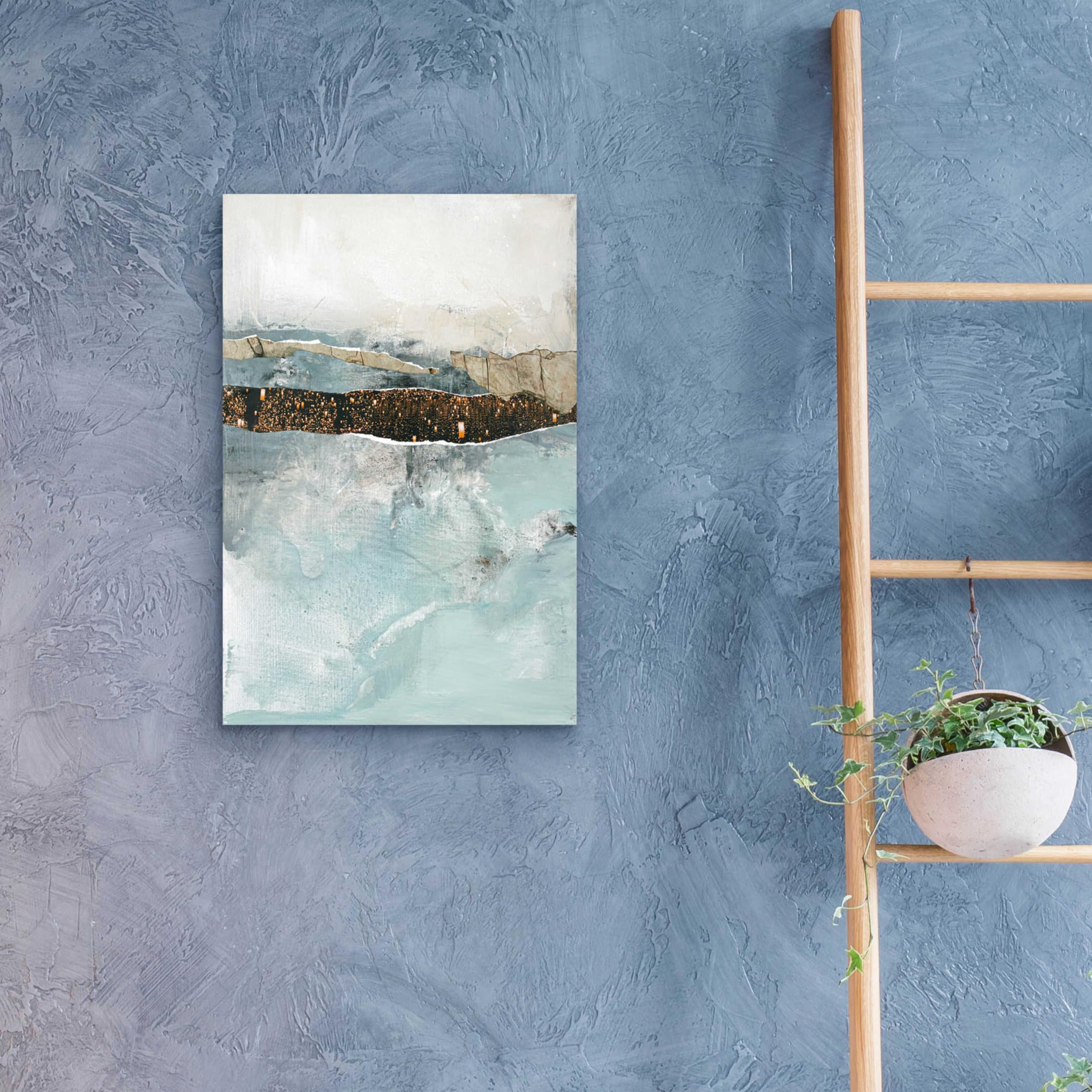 Epic Art 'Art Piece 2' by Design Fabrikken - Modern Acrylic Glass Wall Decor, 16x24 Inches - Perfect for Living Room, Bedroom & Office Decor
