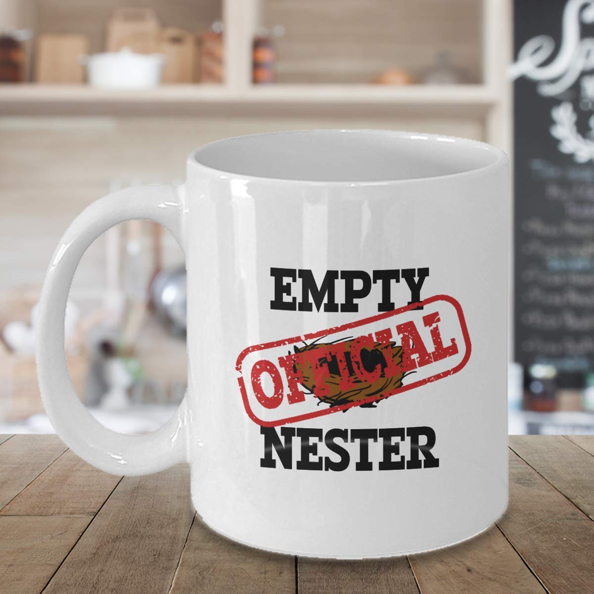 Best Empty Nester Coffee Mug - Funny Retirement Gift for Parents - Perfect for Morning Coffee & Relaxation at Home