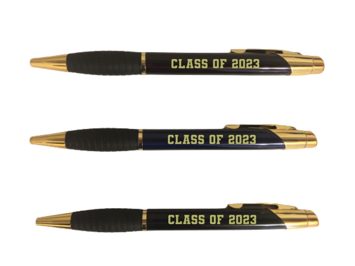 Custom Engraved Brass Graduation Pen for Students - Personalized Class of [Year] Gift for Graduates - Perfect for Commencement Ceremonies & Academic Achievements