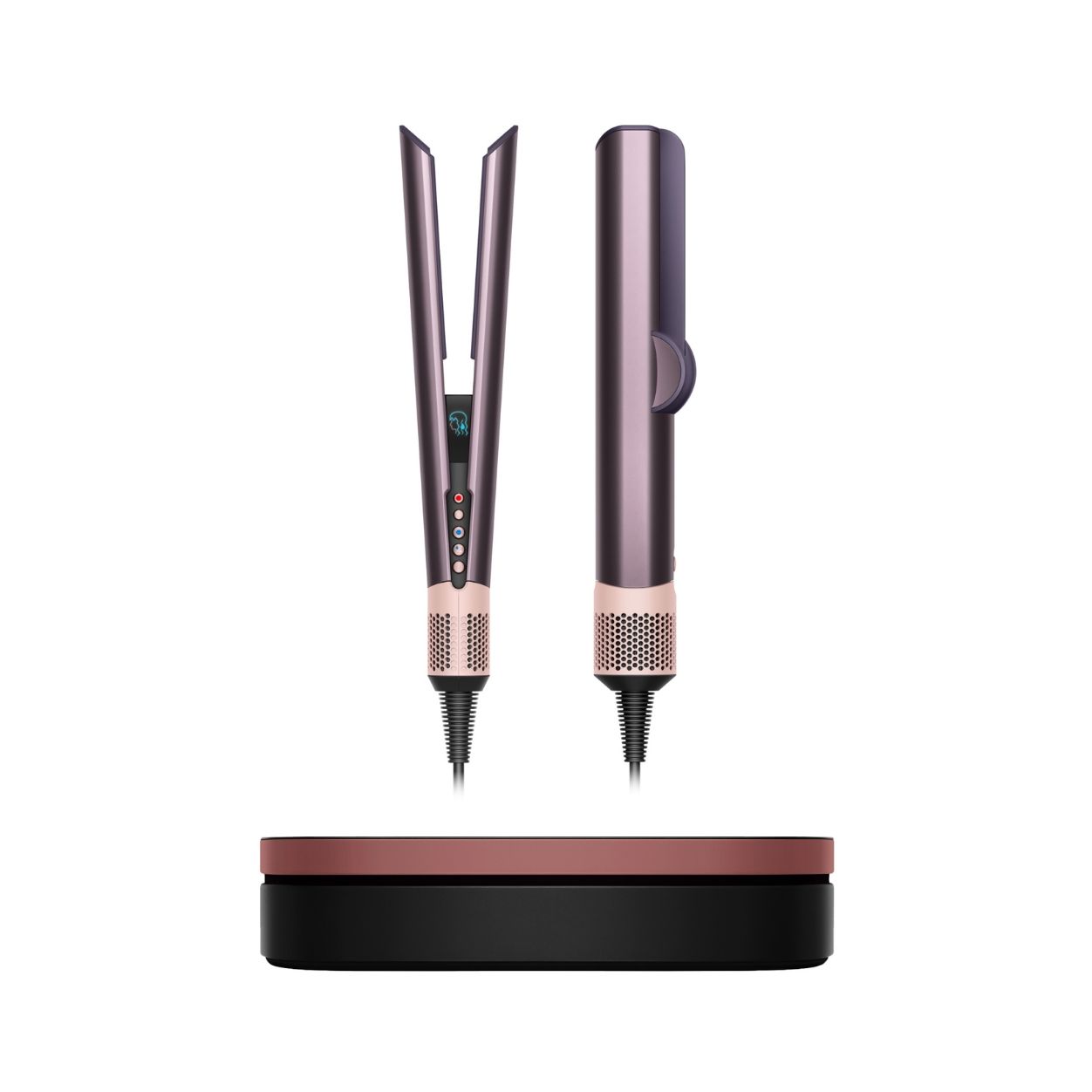 Professional Airstrait Hair Straightener - Ionic Ceramic Flat Iron for Frizz-Free Smoothing - Perfect for Home & Salon Styling
