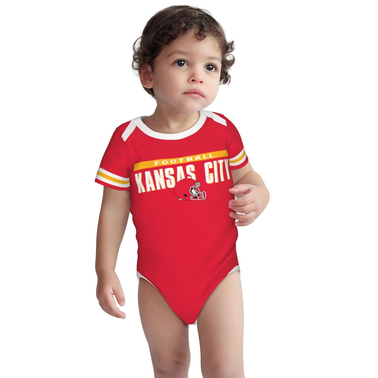 Customized Baby Clothes Set - 100% Cotton Personalized Baby Suit with Name & Number - Perfect for Newborn Gifts, Christening, Birthday Parties & Photo Shoots