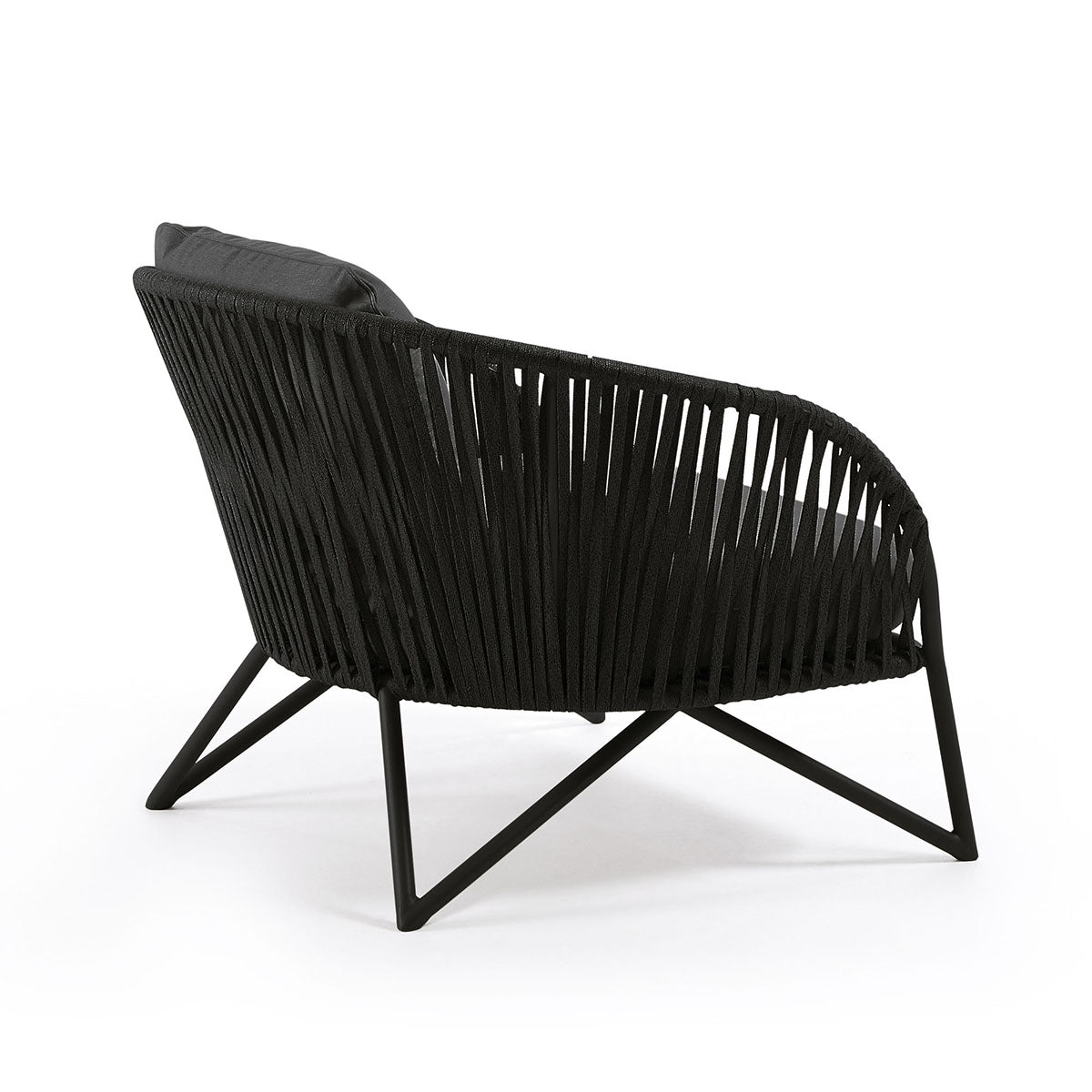 Branzie Outdoor Arm Chair - Comfortable Patio Lounge Chair for Garden, Poolside, and Backyard Relaxation - Durable Weather-Resistant Design for Outdoor Use