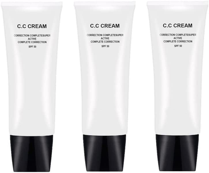 Skin Tone Adjusting CC Cream SPF 43 - 3Pcs for Mature Skin | Moisturizing & Color Correcting