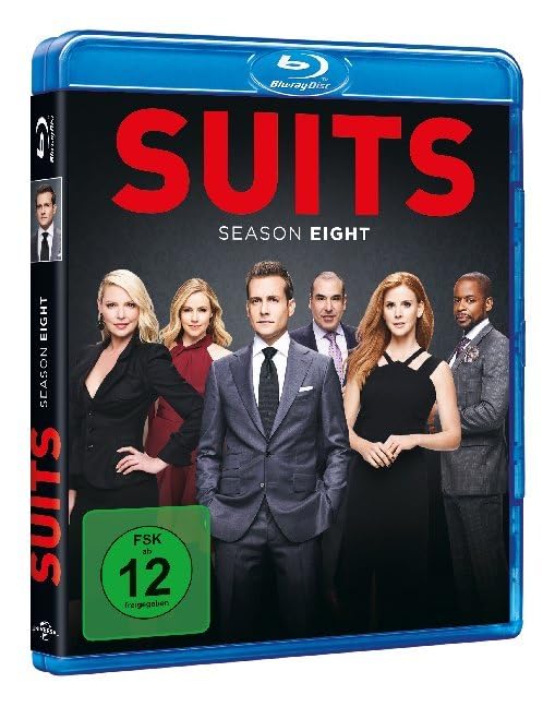 Suits Season 8 Blu-ray (2018) | Complete Final Season | Perfect for TV Show Collectors & Legal Drama Fans