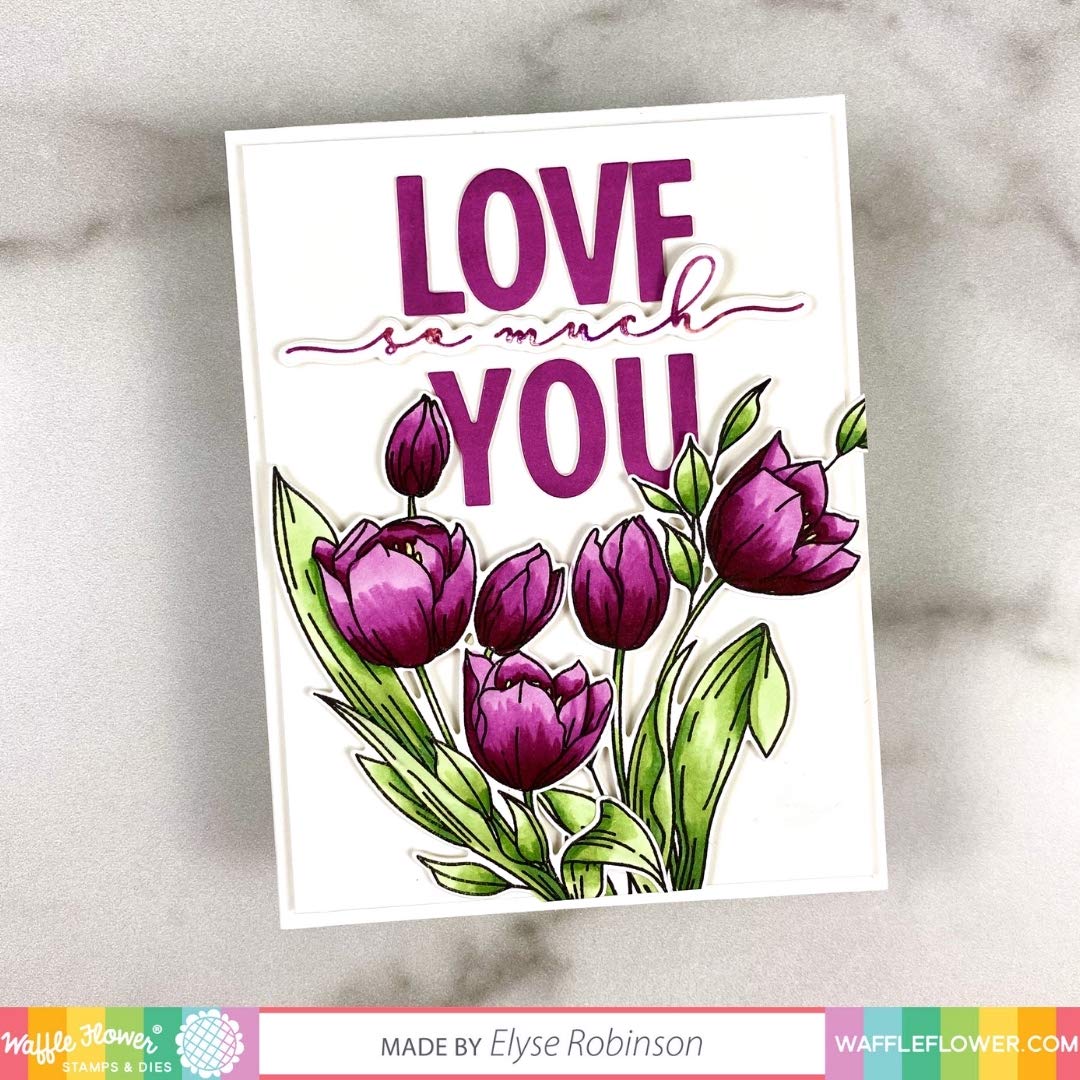 Waffle Flower Sentiment Additions Matching Die - Perfect for Card Making, Scrapbooking & DIY Crafts | High-Quality Die-Cut Stamps for Handmade Greeting Cards