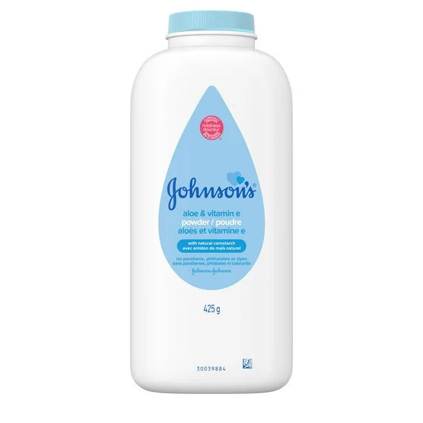 Johnson's Baby Powder with Cornstarch – 425g | Gentle & Safe for Baby Skin | Diaper Rash Prevention & Comfort for Sensitive Skin