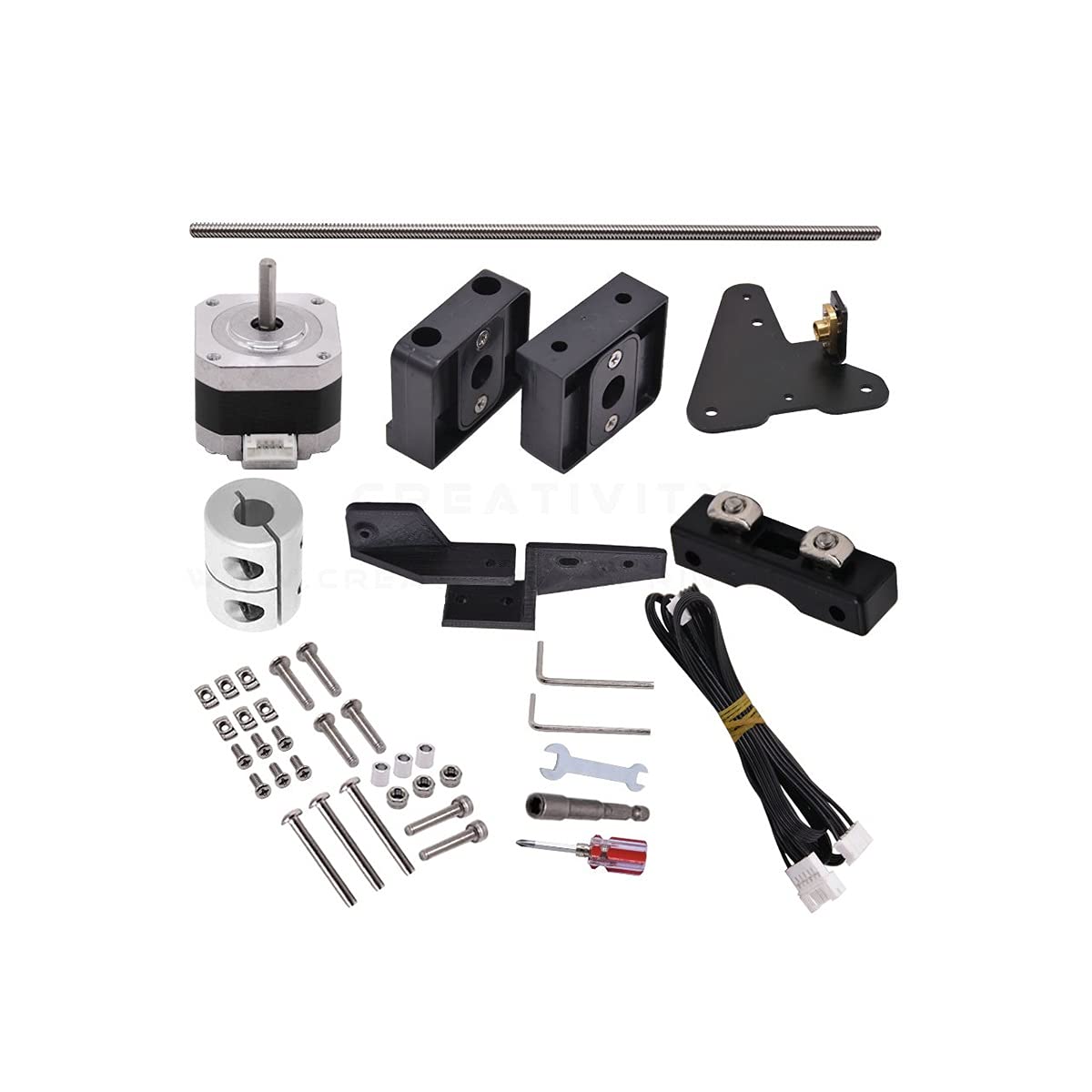 3D Printer Parts & Accessories - Dual Z Axis Lead Screw Upgrade Kit for Ender 3 | High Precision 3D Printing Upgrade | Perfect for DIY 3D Printer Modifications & Professional Printing Projects
