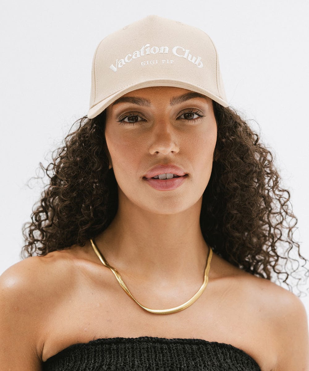 Stylish Vacation Club Trucker Hat - Adjustable Snapback Cap for Men & Women - Perfect for Travel, Beach, and Outdoor Adventures