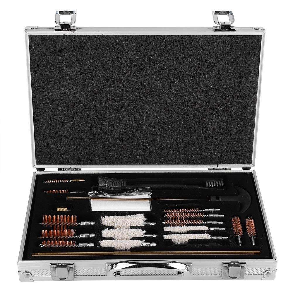 24-Piece Universal Shotgun & Archery Cleaning Kit with Carrying Case - Professional Gun Barrel Cleaning Tools for Hunting, Shooting Range & Outdoor Sports